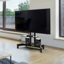 Onkron TV alus TS1350-B, 32-70 tolli, maksimaalne kandev&otilde;ime 40.5 kg, VESA 100x100-600x400 mm, k&otilde;rguse reguleerimine 870-1175 mm