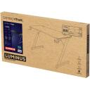 Trust arvutitool GXT 709 LUMINUS 25184 1200x600x740mm, must, puit, RGB valgustus, 2 aastat garantiid