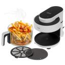 Adler Air Fryer Oven with Glass Bowl | AD 6316 | Power 1200 W | Capacity 3 L | Convection | White/Black
