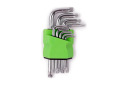 TORX L-formos raktų rinkinys, Pomocnik, P010K, 9 vnt. (T10-T50)