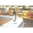 Neomounts monitori alus NS-DPOS100BLACK 10-32" 15 kg, VESA 75x75/100x100, kallutus -15-45&deg;, p&ouml;&ouml;ramine 360&deg;, must