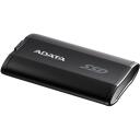 Adata V&auml;line SSD SD810-2000G-CBK, 2TB, USB 3.2 Gen 2x2, 2000MB/s, IP68, alumiiniumkorpus, must