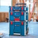 Bosch L-BOXX t&ouml;&ouml;riistakast 3-osaline komplekt, 1600A037DY, 19.7kg, 200kg, IP65, 3 kasti, k&auml;rud, alumiiniumir&ouml;&ouml;pad
