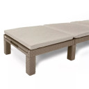 "Jaipur" gultas su pagalvėle smėlio spalvos 29207188587 KETER