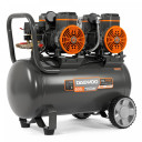 &Otilde;livaba kompressor  DAC 480S DAEWOO, 2,9(1,45х2)kW, 500l/min., 8bar, 50l