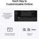 Keychron klaviatuur Q1U-M4 75% traadita mehaaniline klaviatuur, 8K polling rate, RGB LED valgustus, 660h aku t&ouml;&ouml;aeg