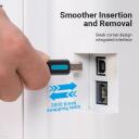 Vention USB 2.0 A Male к B Male кабель 2M COQBH, 2м, 0.48Gbit/s, прямой разъем, черный, PVC