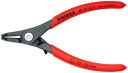 Precizitātes cirkļu knaibles, KNIPEX, 49 41 A11, izturīgas, 130 x 63 x 11 mm, ar neslīdo&scaron;ām rokturiem
