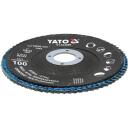 Yato lapiņu slīpdisks P100 125x22mm YT-833008, P100, 125mm, 22mm