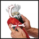 Bezvadu zāles un krūmu &scaron;ķēres, EINHELL, 3410370, 18V, metāla pārnesums, ātra asmeņu maiņa