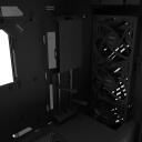 Asus Kaste ROG Strix Helios II GX601S, 3x140mm priek&scaron;ējie ventilatori, 1x140mm aizmugurējais ventilators, 6 HDD atbalsts