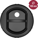 8 L небьющаяся банка с краном и двусторонней деревянной подставкой BROWIN 602588, 29x29x35.5 см, 8.0 L