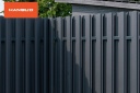 Профилированные металлические штакеты Polo PMx2 RAL7016 (матовый cерый антрацит) POLO_PMx2_RAL7016