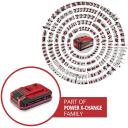 Einhell Power-X-Change Plus Aku 4511618, 18V, 3Ah, IP57, l&uuml;hise kaitse, 3 astmeline LED ekraan