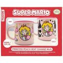 Paladone Super Mario Princess Peach kuumuse muutmise kruus PP14753NN, 350ml, roosa, disain muutub kuuma vedelikuga