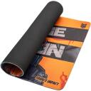 A4Tech Peles paliktnis A4TPAD47625, 450mm, 400mm, 4mm, melna, oranža, gumija, mīksts, audums, neslīdo&scaron;a apak&scaron;daļa, izturīgas malas