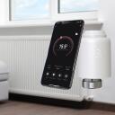 Tellur nutikas WiFi termostaatiline radiaatori ventiil RVSH1 TLL331441, 5-35&deg;C, 0,1&deg;C t&auml;psus, LED, WiFi, 2,4 GHz