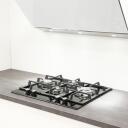 Cata Plīts LCI 6031 B 08041500, 4 gāzes degļi, 9,2kW, čuguna restes, automātiskā aizdedze, melna
