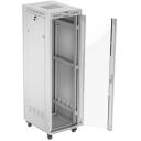 Lanberg Rack kapp 19" vabalt seisv 42U/600x800, FF01-6842-12SL, RAL 7035, 4 vertikaalset paigaldusrauda