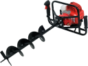 Gasoline Soil Auger + 3 Bits + Ext. YT-84660 YATO
