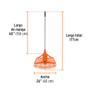 Lapu grābeklis, plastmasas ar 26 zariem, PVC rokturis EP-26X Truper