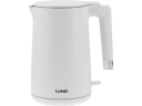 Elektriskā tējkanna 1,5L, BALTA, LUND 68207, automātiskā izslēgšanās, 360° rotējoša pamatne