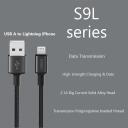 Orsen USB kabelis S9L, 1,0 M, 2,1A, TPE + audums, YD/T 1591-2009