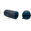 Easy Camp Спальный мешок Raven I Square XL 5&deg;C 240224, 220 x 100 см, -8 до 9 &deg;C, левый замок