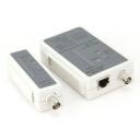 Gembird Kaabli tester RJ-45 ja RG-58 NCT-1, 9V, 0.16kg, BNC, RJ-45, toetab EIA/TIA 568A/568B, koaksiaalne
