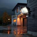 Maclean MCE442 Saules lampa LED prožektors ar kustību sensoru, sienas stiprinājums, IP44, 6W, 6000K