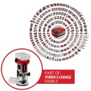 Bezvadu rokas frēze TP-ET 18 Li BL, EINHELL, 435041, 18V, bezsuku motors, 6/8 mm kollets, LED apgaismojums, ergonomisks rokturis