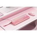 Onikuma G69 klaviatuur, G69 pink, 68 nuppu, 0.125 ms, 50 miljonit vajutust, ARGB valgustus, USB-C