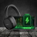 Manta K&otilde;rvaklapid HDP1001BK, 600mAh, 50h, Bluetooth 5.3, 4 mikrofoni, USB-C, 3,5mm AUX, k&otilde;va kott