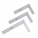 Alumīnija mērlente 250mm, divpusēja skala, 90&deg; un 45&deg; leņķi, AW29811, AWTOOLS