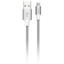 Devia Pheez Series Cable for Micro USB 120EC1440001, 2M, 5V 2.4A, kiire laadimine, andmete s&uuml;nkroonimine, Micro USB, USB