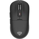 Genesis optiskā pele Zircon 660 NMG-2191, 2.4 GHz, Bluetooth 5.0, USB, 12000 dpi, 6 pogas, 9 apgaismojuma režīmi