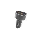 Tellur Auto laadija FCC9 TLL151281, 56W, 9A, 2xQC 3.0, PD20W, DC 12-24V, l&uuml;hisekaitse, &uuml;lekoormus, &uuml;lepinge, &uuml;lekuumenemine