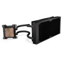 Endorfy CPU Охладитель Navis F240 ARGB EY3B004, 240мм, 2 вентилятора, 1600-2600 RPM, алюминий, RGB контроллер