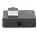 Digitus USB centrmezgls, 4 porti, DA-70217, 4 x USB 2.0, 480 Mb/s, melns