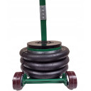 Pneumatinis domkratas 3,5T, 150-400mm, 11087 SILVER