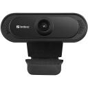 Sandberg USB kamera 333-96, 1080p, USB 2.0, 1,2m, 30 kadrų/s, 2MP, 60&deg; matymo kampas, integruotas mikrofonas