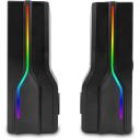 Media-Tech Звуковая панель MT3175, 8W, 180Hz-20000Hz, Bluetooth, RGB подсветка, 2.0 система