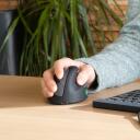 R-Go Tools USB optiline hiir HE Break RGOHBRSWLBL, 2400 DPI, 5 nuppu, Bluetooth, aku, ergonoomiline, must