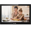 Dahua VTH5341G-W LCD 10&Prime; monitor for IP video intercom 10&Prime; TFT capacitive touch Android 8.1 1024&times;600 Wi-Fi Ethernet two-way audio micro-SD up to 256 GB H.264 Black