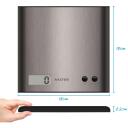Salter Skaitmeniniai virtuvės svarstyklės 1087 SSDRCEU16, 3kg, CR2032, nerūdijantis plienas, LCD ekranas, taros funkcija