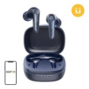 EarFun Air Pro 3 TW500L TWS bezvadu austiņas Bluetooth 5.3 hybrid ANC aktīvā trok&scaron;ņu slāpē&scaron;ana aptX Adaptive 11 mm titāna skaļruņi līdz ~45 st kopējais darbības laiks ar uzlādes futrāli zils