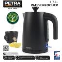 Petra Чайник PT5632MBLKVDE, 3000W, 1.7L, 360&deg; поворотная база, индикатор уровня воды