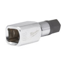 ⅜&Prime;DRIVE SE&Scaron;STŪRA BITU LIGZDA, 3/8" DRIVE 10 MM HEX BIT SOCKET, 4932480837 MILWAUKEE