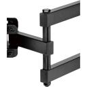 Sbox televizora kron&scaron;teins PLB-3644-2, 32-55'', 35kg, 100x100-400x400, +3&deg;/-15&deg;, 90&deg; grie&scaron;anās, melna