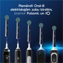 Oral-B Nomaināmi zobu birstes uzgaļi EB50BRX-4, 4 gab, melns, pieaugu&scaron;ajiem, X formas sariņi, nolietojuma indikators
